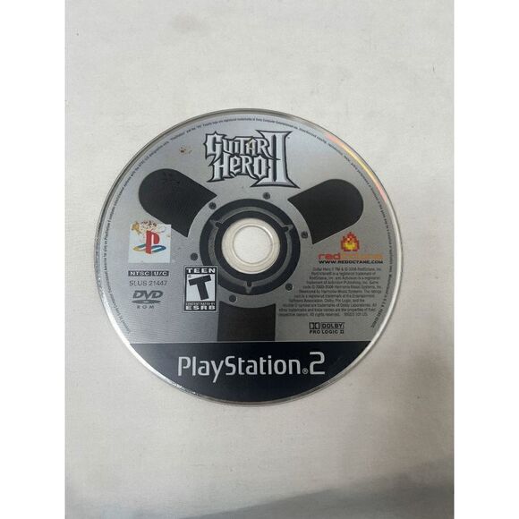 Guitar Hero II 2 (PlayStation 2 PS2) Disc Only, Tested & Working - Picture 1 of 3